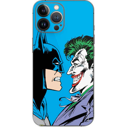 DC Comics The Joker vs Batman Vintage art iPhone 13 Pro Max Skin